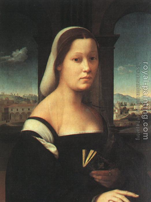 Ridolfo Ghirlandaio : Portrait of a Woman, The Nun